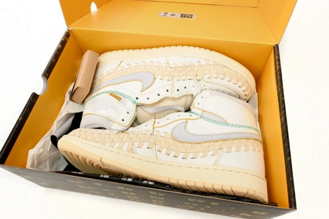 Kick Theory OG Supply Jordan SP FD2565-100 Retro 1 Bephie's Sail High Beauty Woven Union 0806